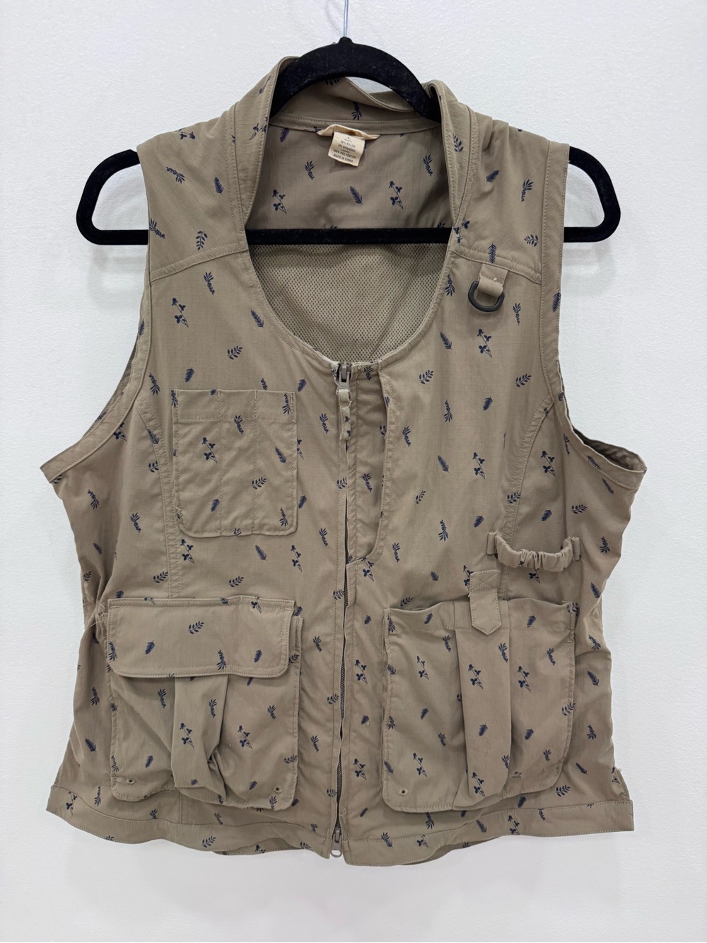 Duluth Trading Women's Utility Heirloom Gardening Vest Gorpcore Cottagecore Lg